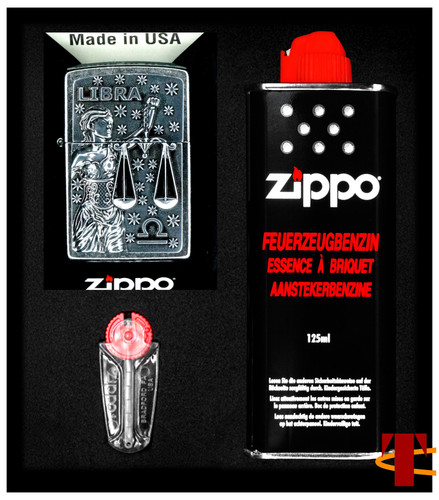 Zippo set regalo zodiac - regalo,