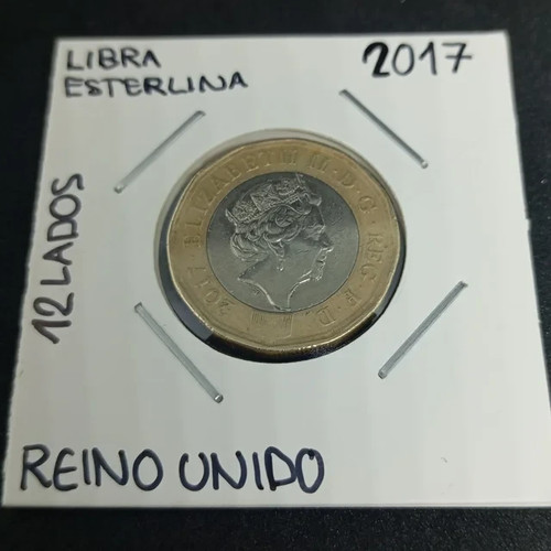 Libra esterlina año 2017 - libra,